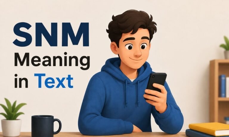 SNM Meaning in Text
