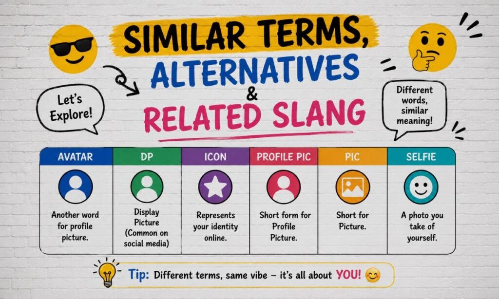 Similar Terms, Alternatives & Related Slang