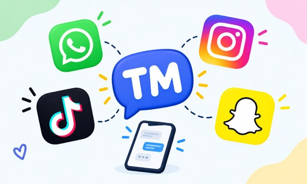 TM Meaning Across WhatsApp, Instagram, TikTok & Snapchat