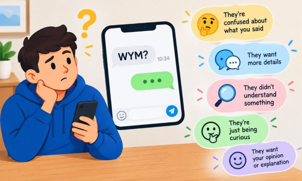 Why Someone Might Text “WYM”