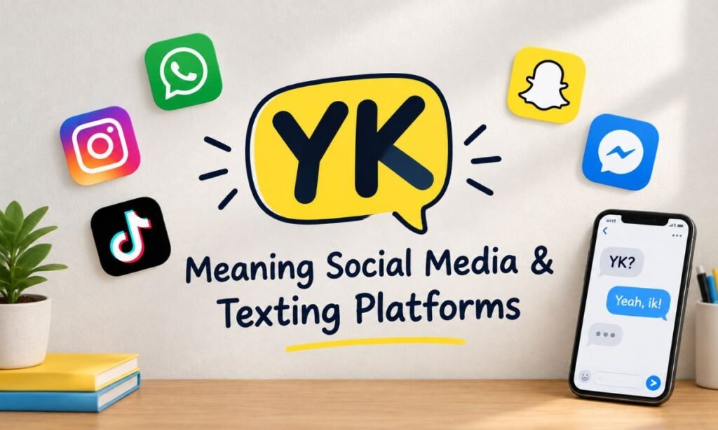 YK Meaning Social Meadia & Texting Platforms