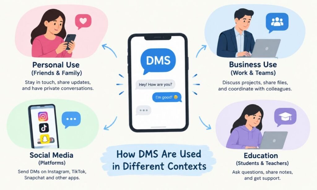 How DMS Are Used in Different Contexts