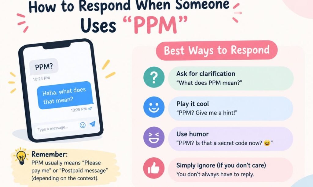 How to Respond When Someone Uses “PPM”
