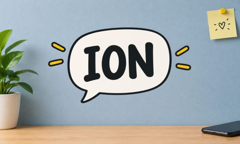 ION Meaning in Text