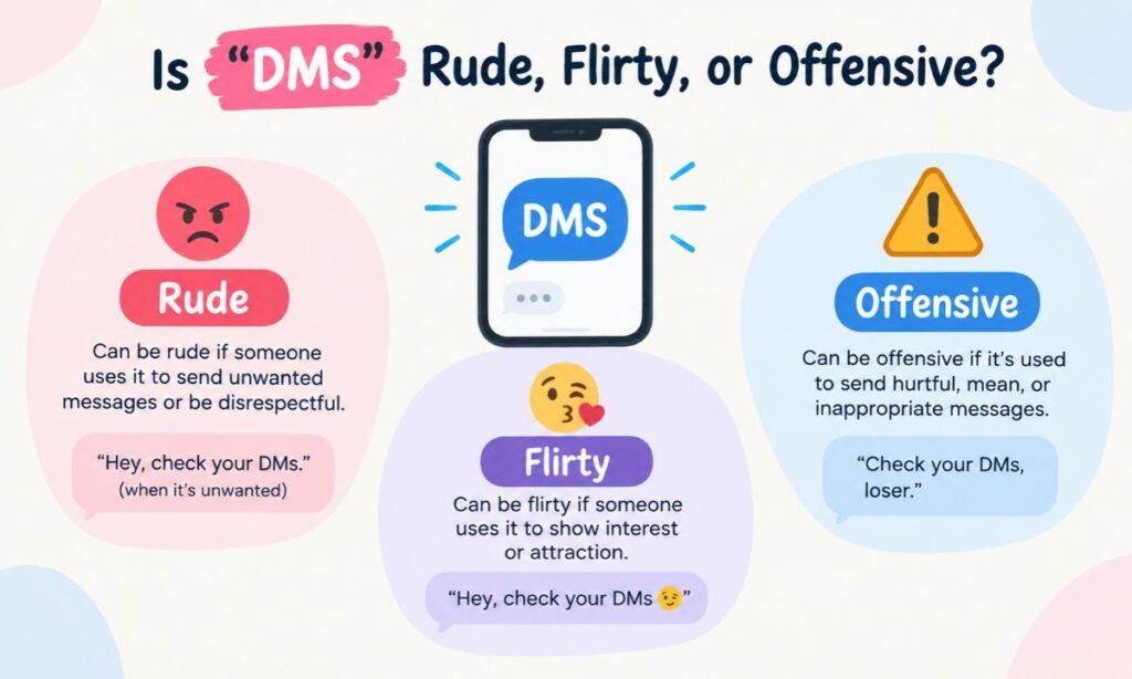Is βDMSβ Rude, Flirty, or Offensive_