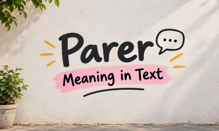 Parer Meaning in Text