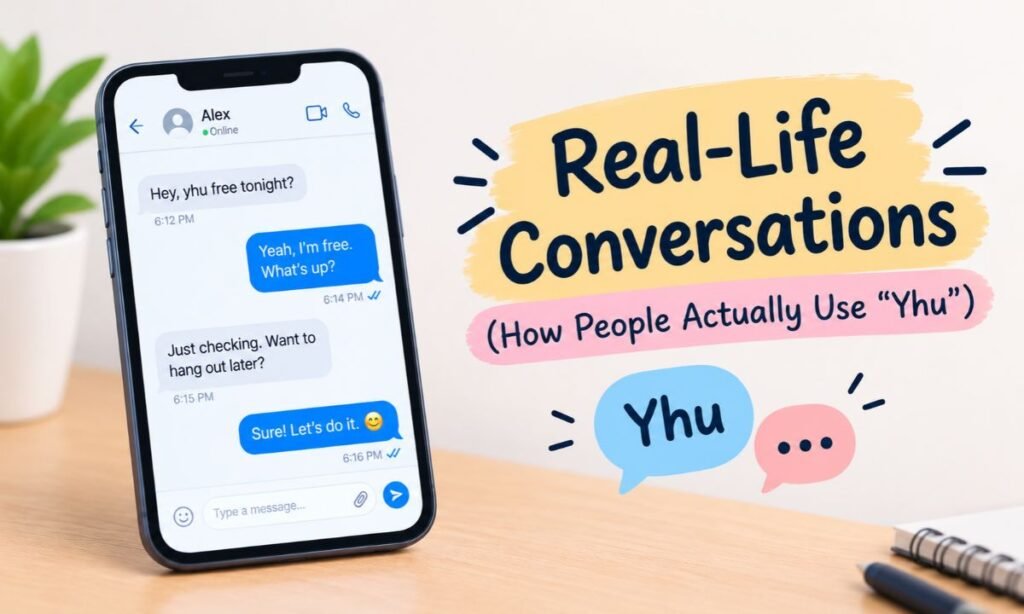 Real-Life Conversations (How People Actually Use “Yhu”)