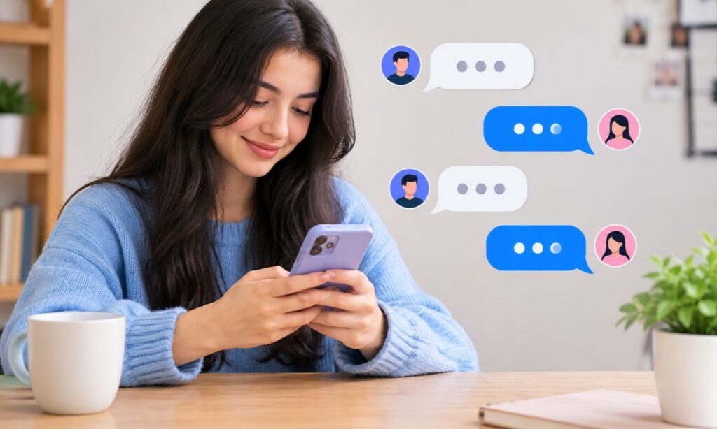 Real-Life Conversations Using DMS